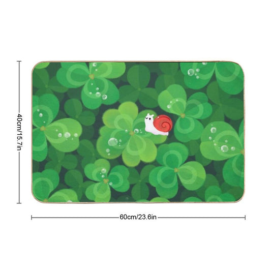 Happy Lucky Snail Bath Mat