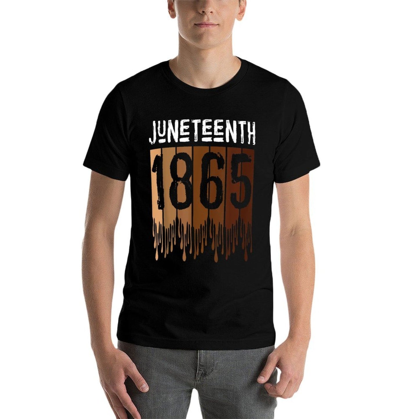 Juneteenth June 19th 1865 Freedom Day Melanin Versatile T-Shirt