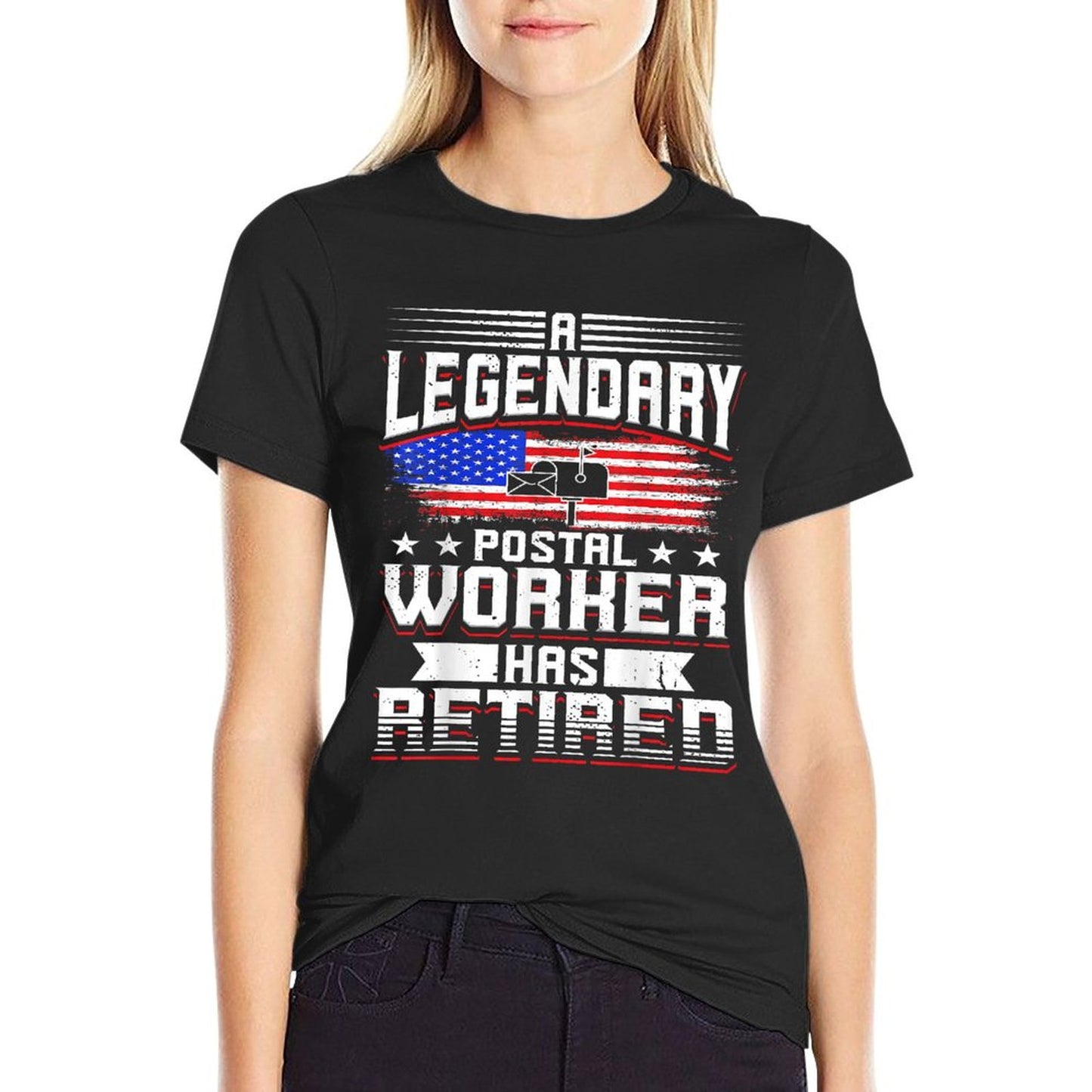Retired Postal Worker Mailman Retirement T-Shirt