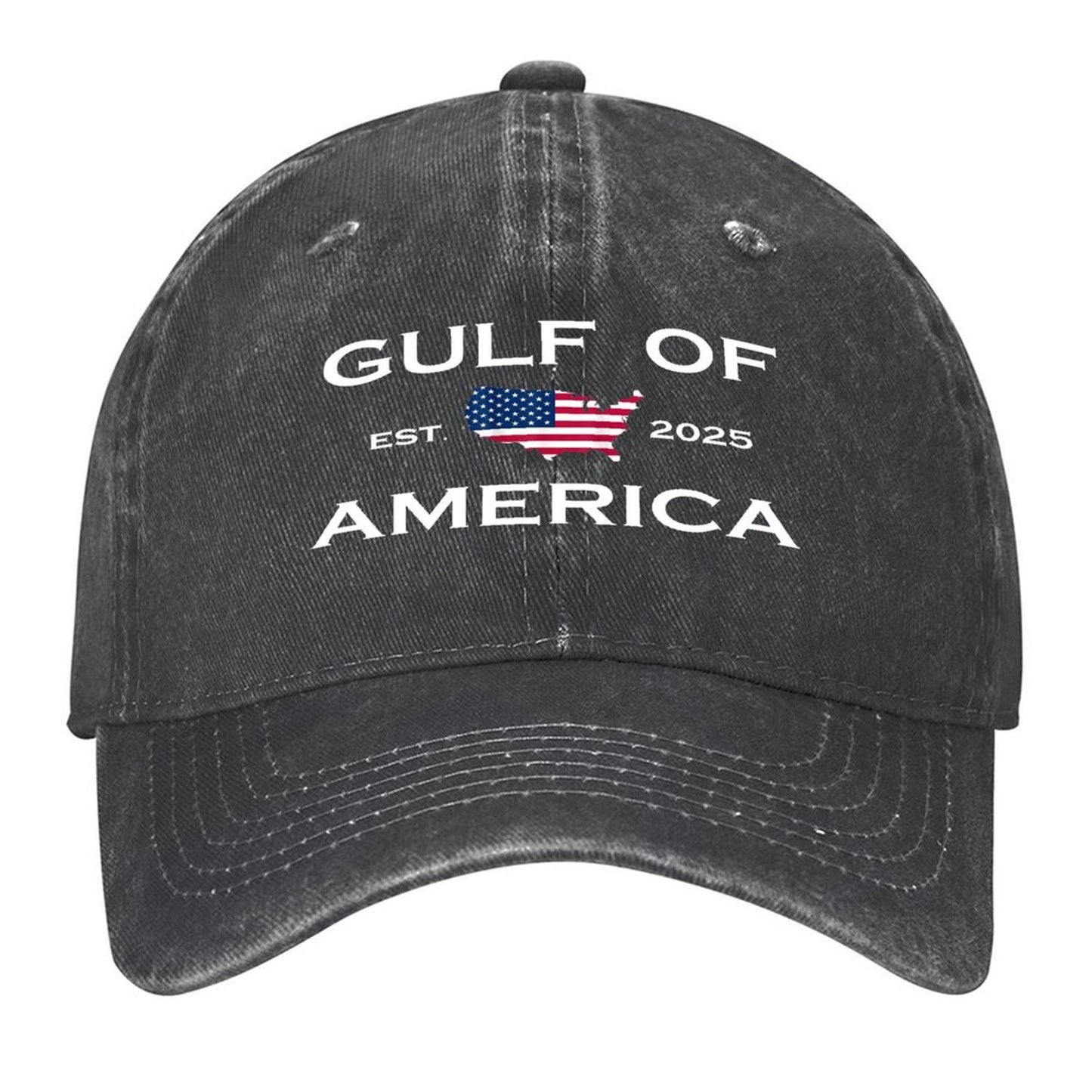 Gulf of USA America EST. 2025 Baseball Caps