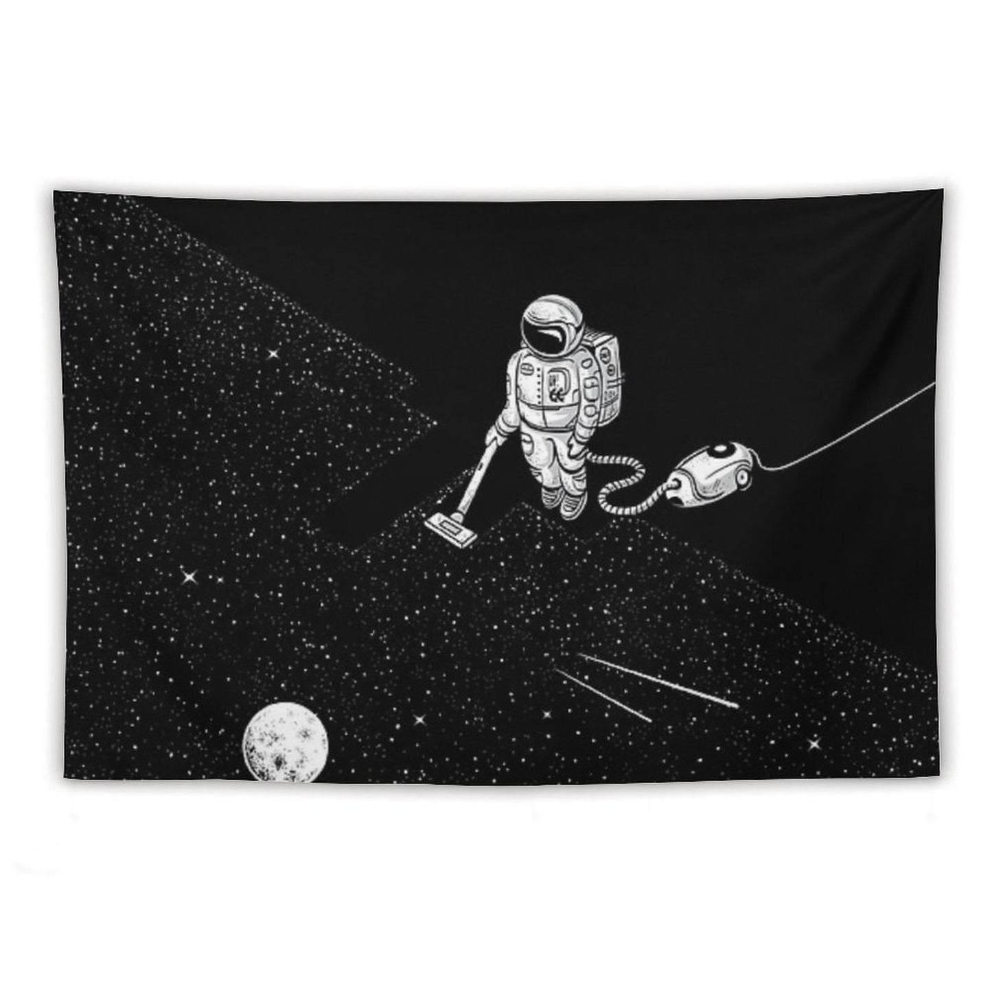 Space Cleaner Tapestry