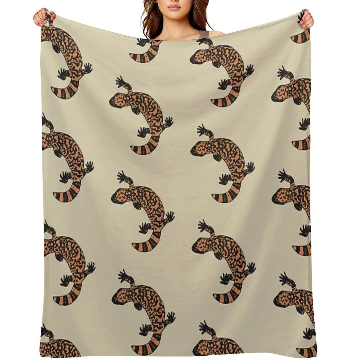 Gila Monster Throw Blanket