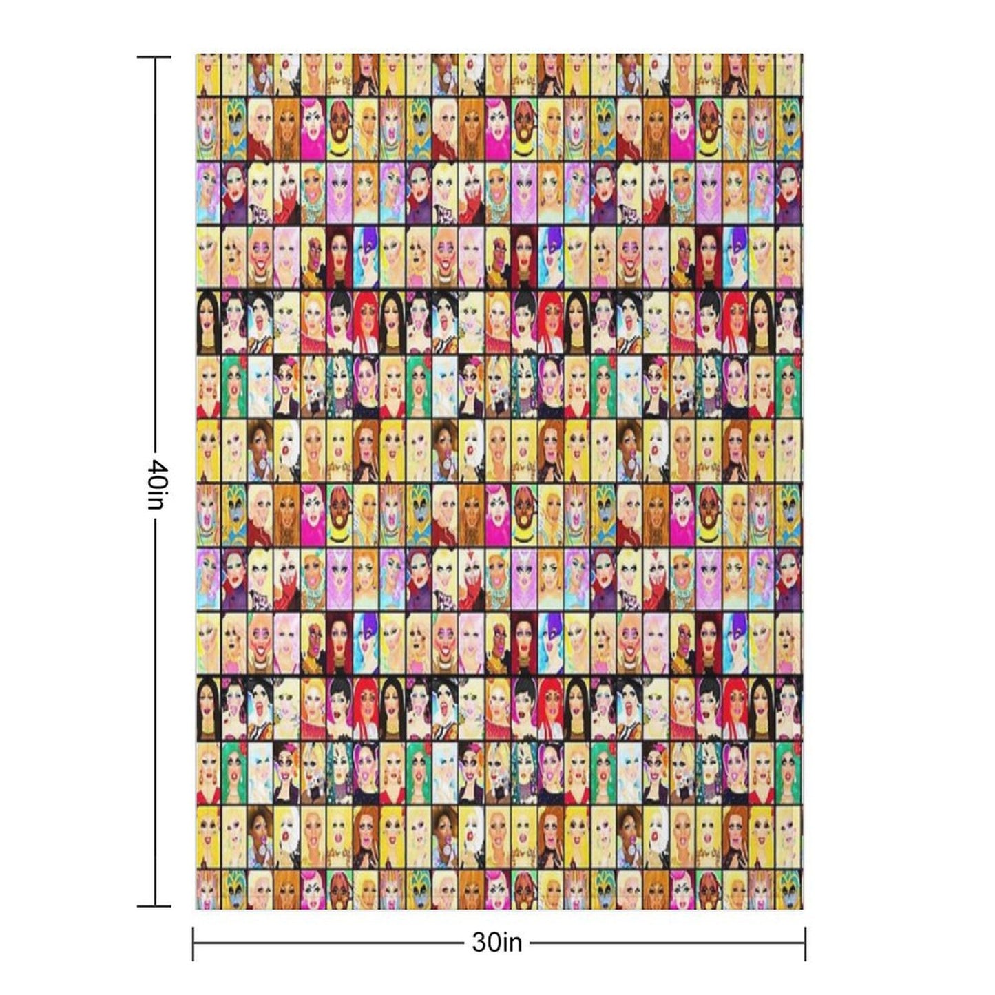 LIFE IS A DRAG Throw Blanket