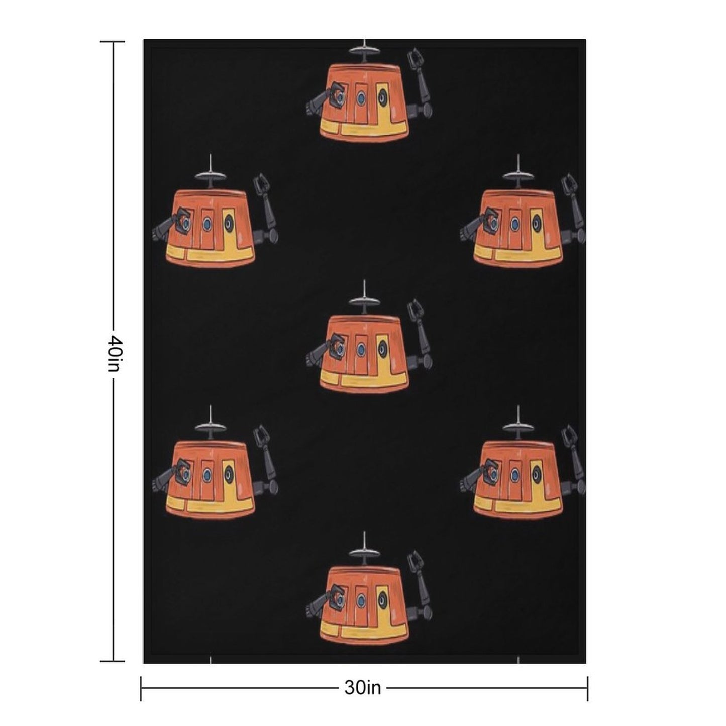 Chopper Throw Blanket