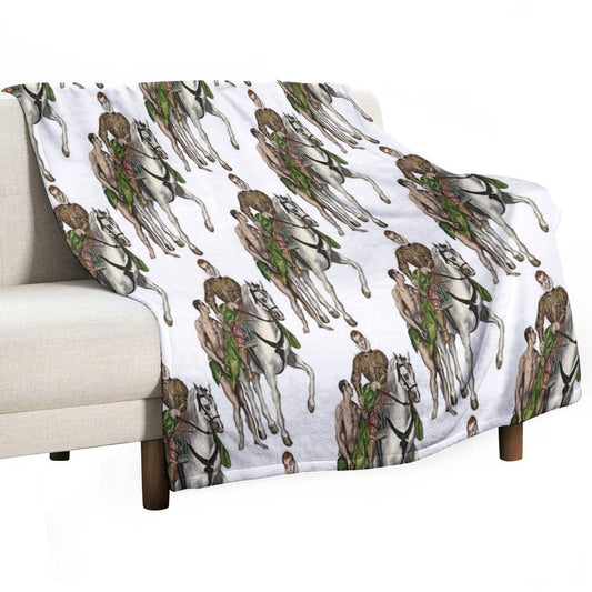 Saint Martin And The Beggar (16001614) by Greek 16th Century And El Greco Throw Blanket