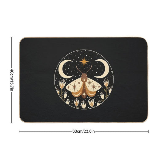 Between Two Moons Bath Mat