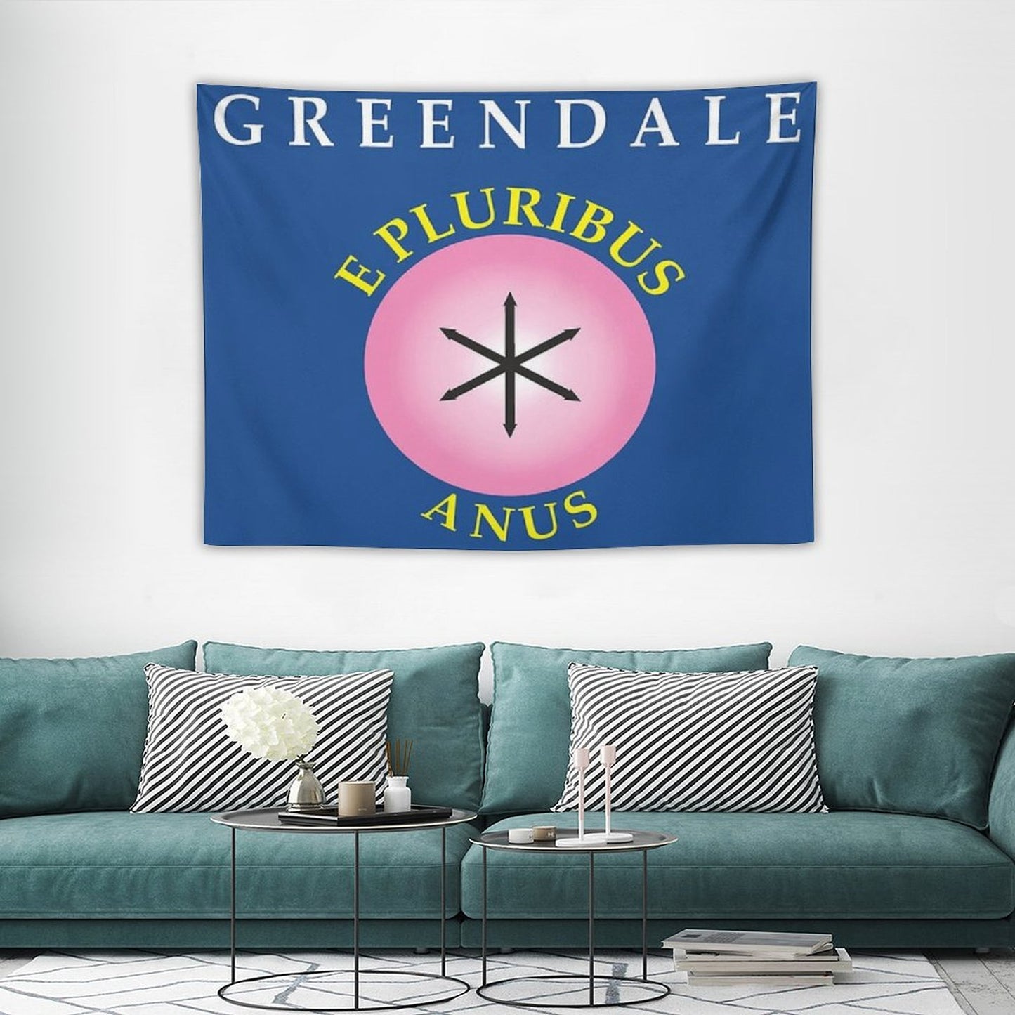 E Pluribus Anus Tapestry