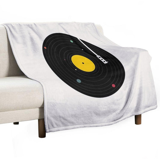 Music Everywhere Throw Blanket
