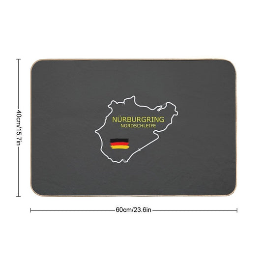 The Nurburgring Bath Mat