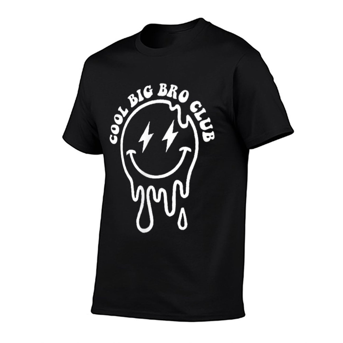 Groovy Cool Big Bro Club Brother Matching Family 2 Sided T-Shirt