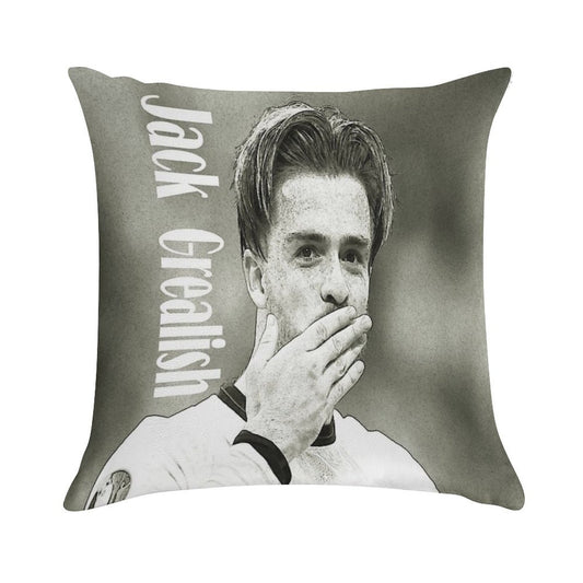 Jack Grealish Soft Durable Construction Throw Pillow