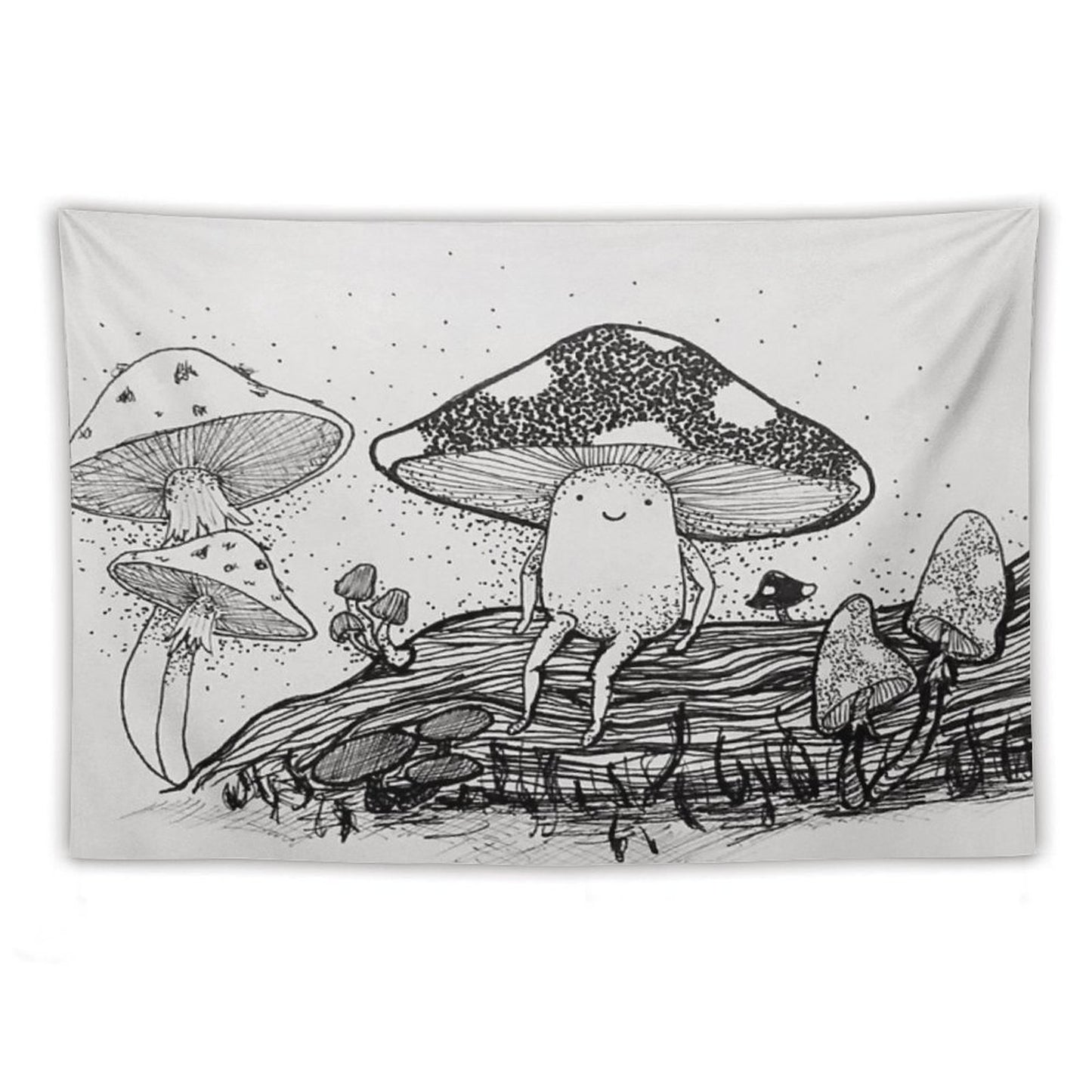 Little Mushroom Tapestry