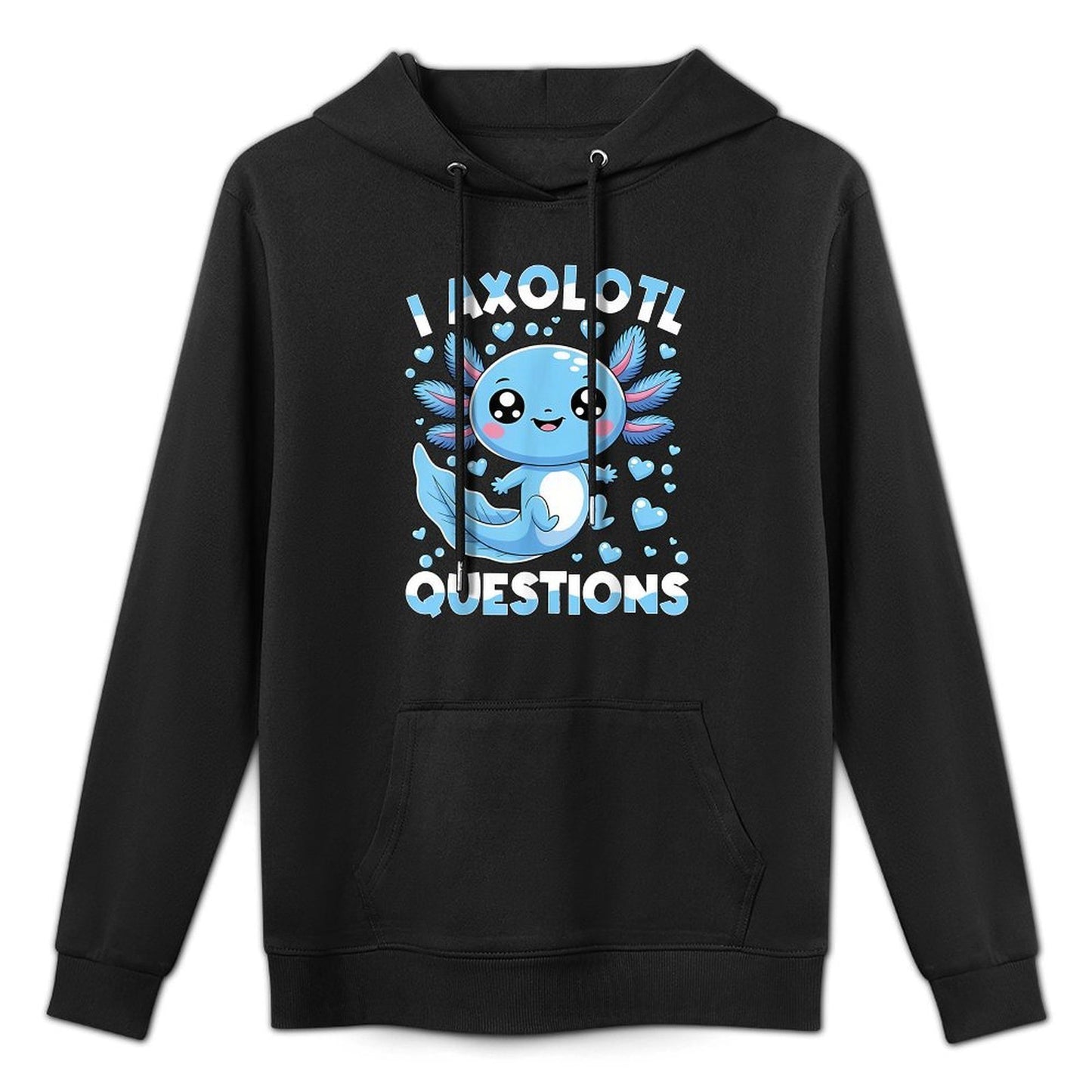 I Axolotl Questions Kids Axolotl Christmas Colorfast Hoodie
