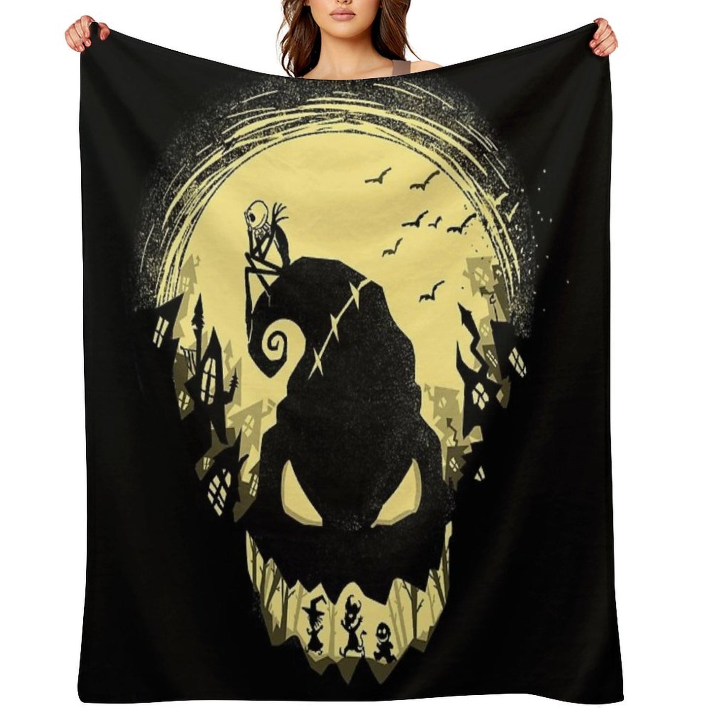 Jack's Nightmare Throw Blanket