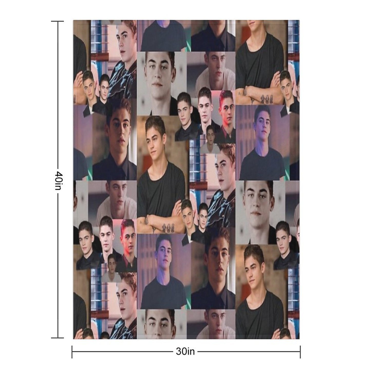 Hardin Scott Photo Edit Throw Blanket