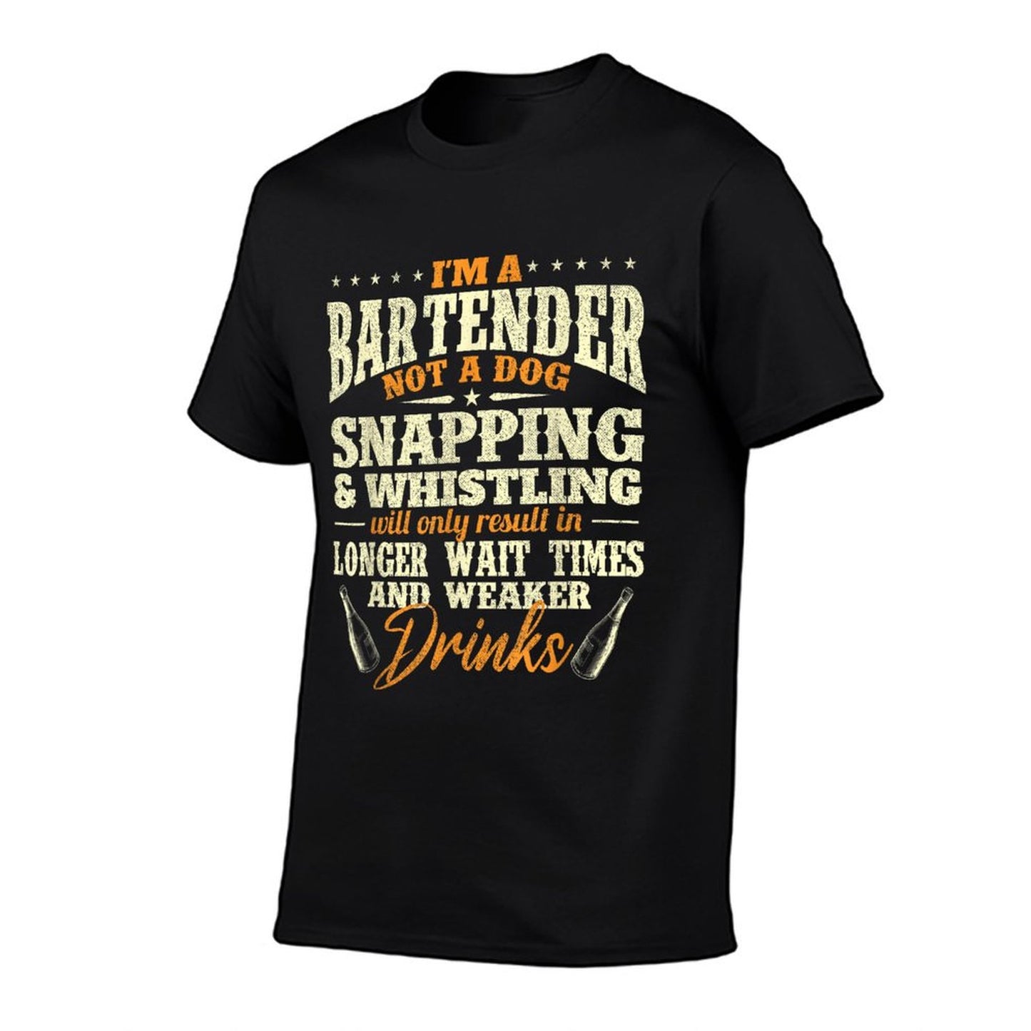 I'm A Bartender Not A Dog - Tapster Bartending Bar Pub Owner T-Shirt