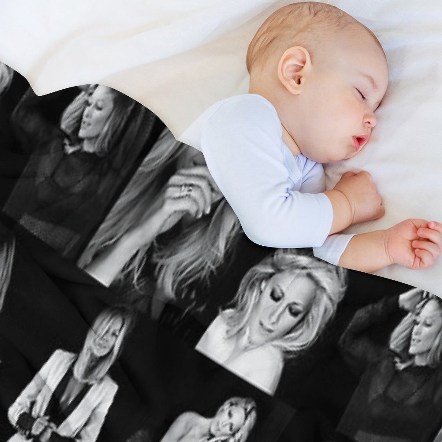 Helene Fischer Collage Throw Blanket