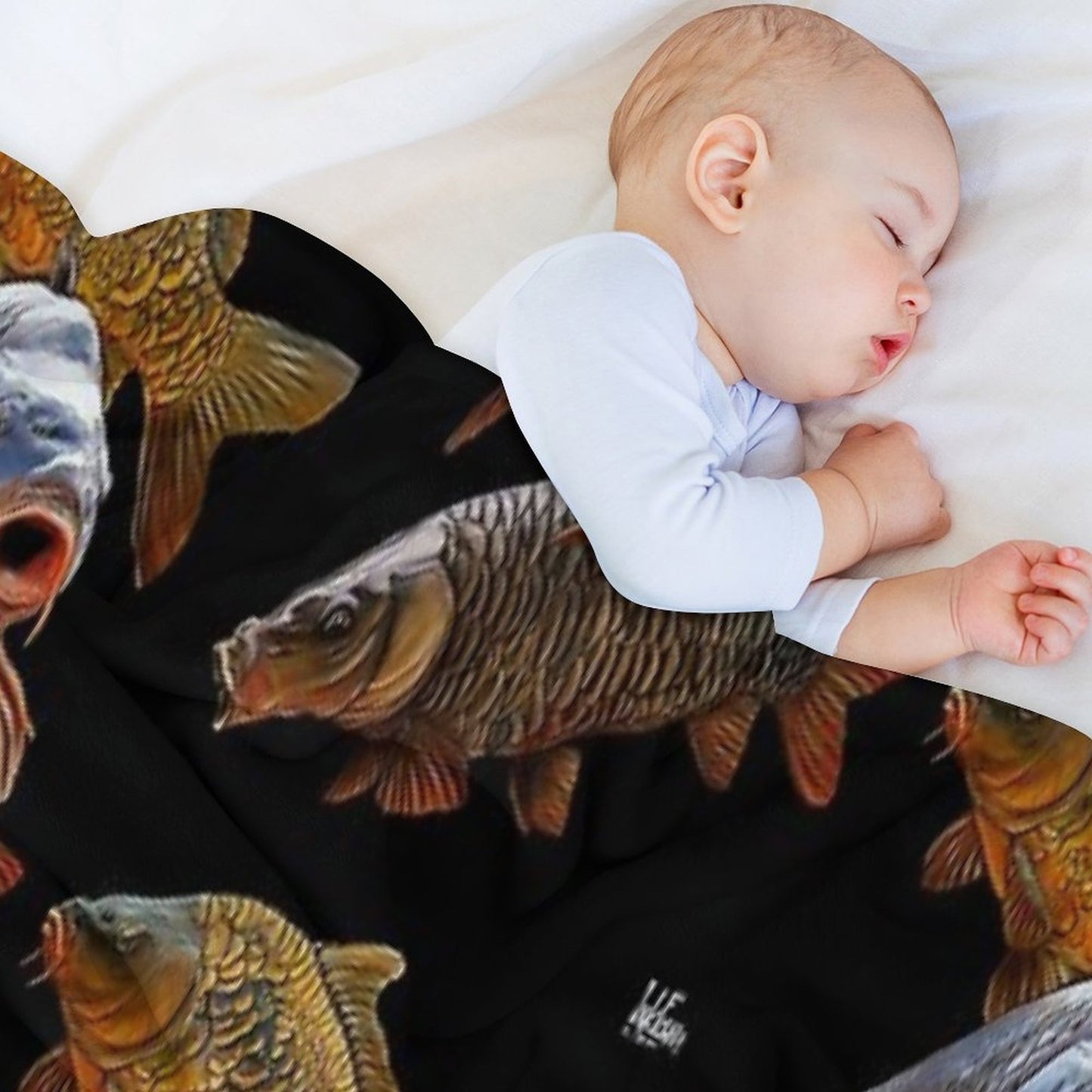 Carp Gang 1 Throw Blanket