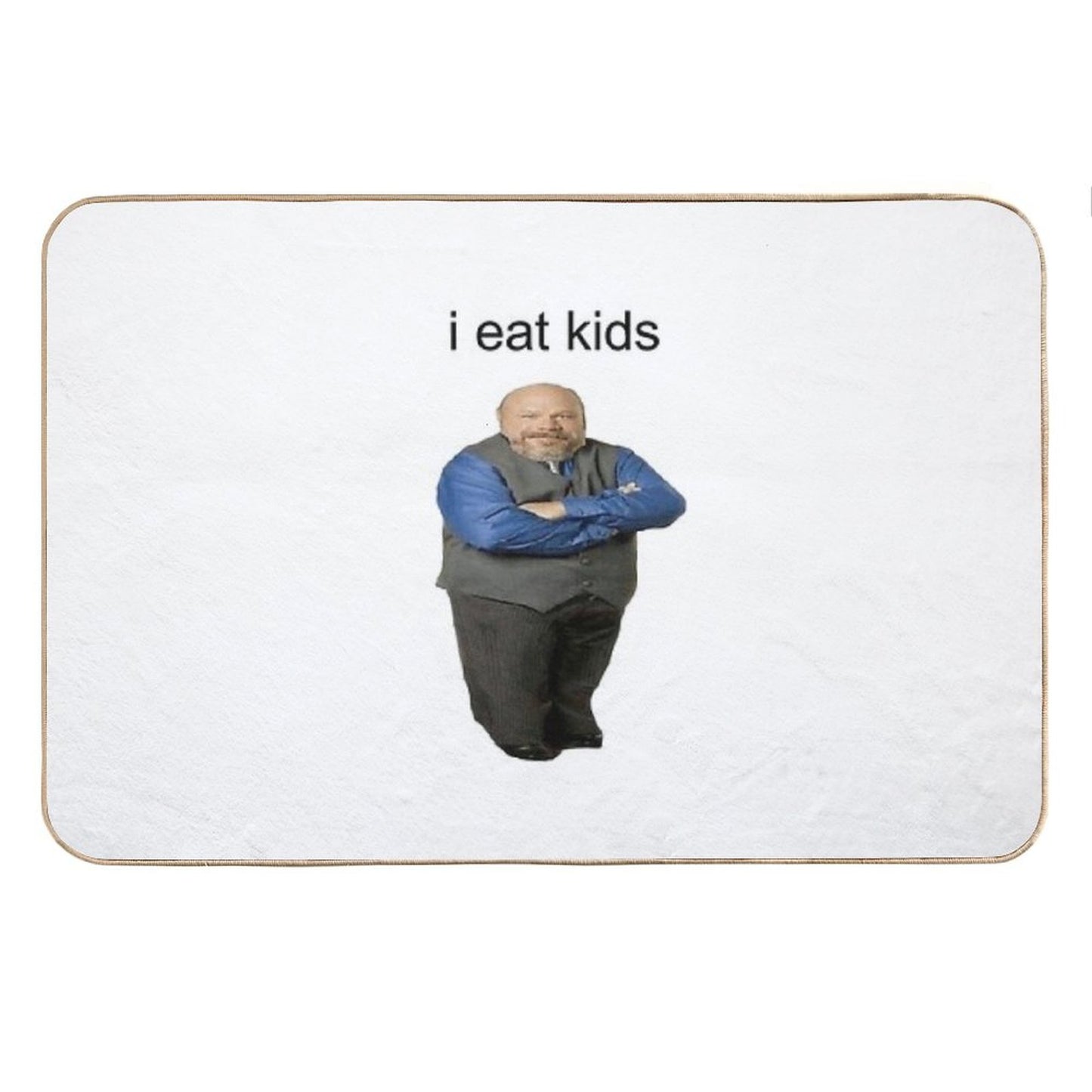 Bertram Eats Kids Bath Mat