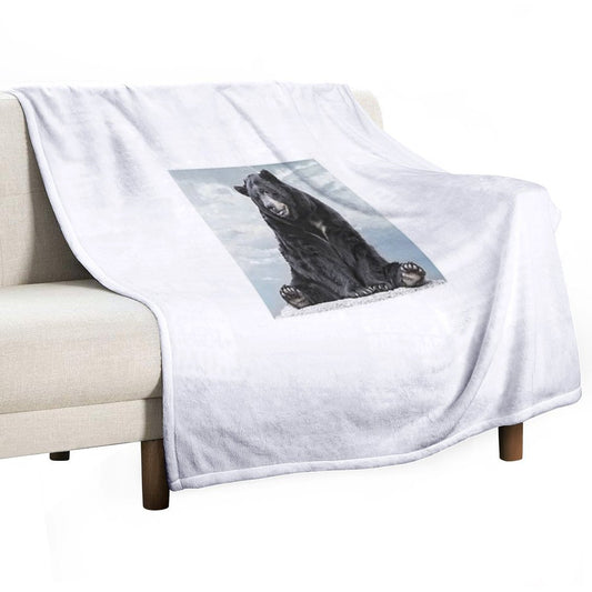 Lions & Tigers & Bears, Oh My! Throw Blanket