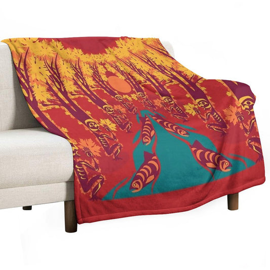 IT̸EL̵OṈSET Throw Blanket