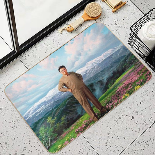 Supreme Leader Kim Jong Il Bath Mat
