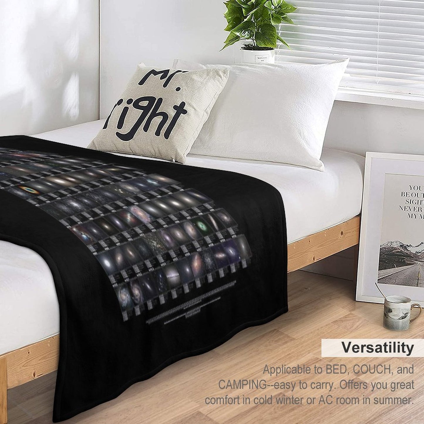 The Messier Objects Throw Blanket