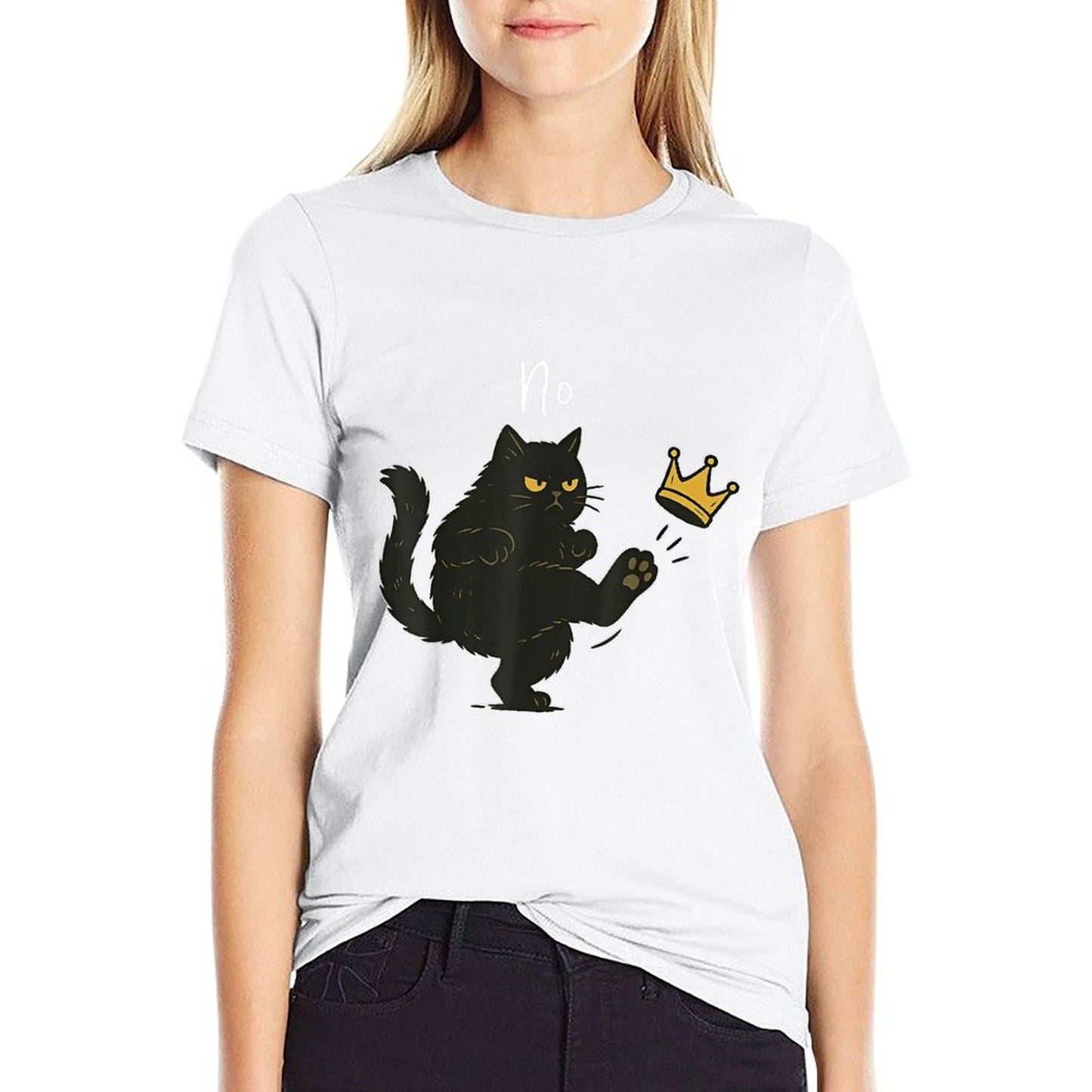 No Kings In America We The People Political For Men Women High-quality Stitching T-Shirt