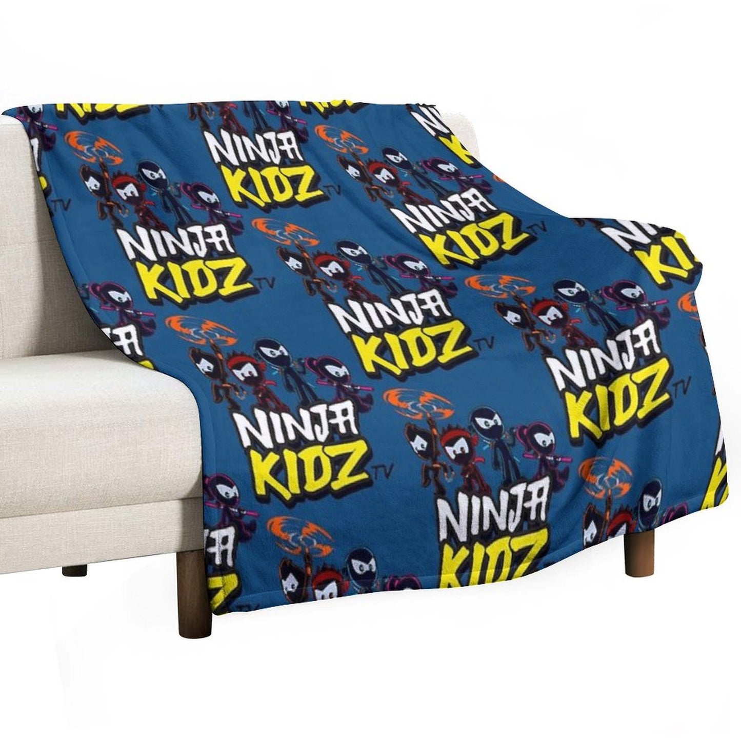 Ninja Kidz Throw Blanket