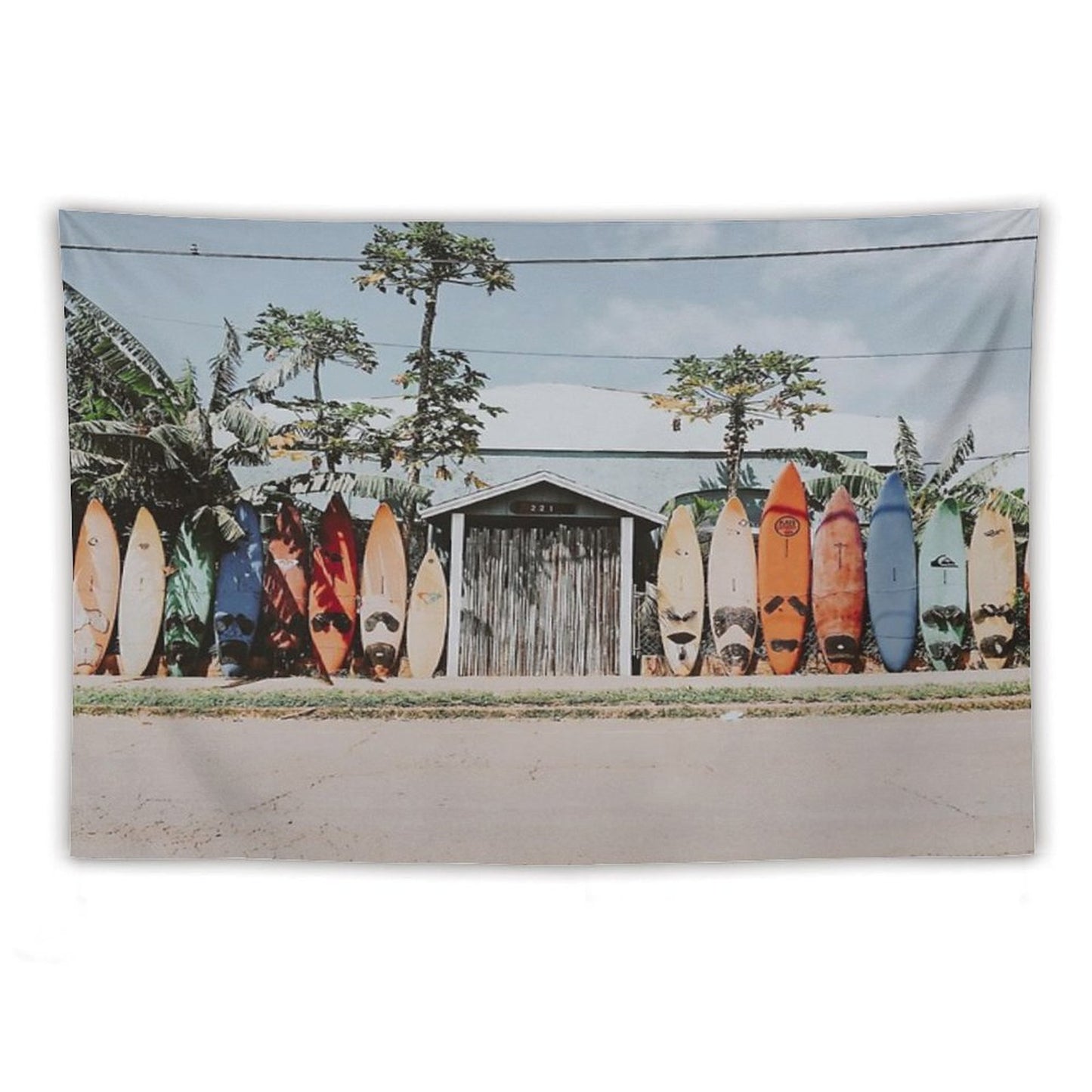 Lets Surf Lxxxiii Tapestry