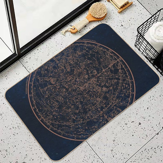 Constellations of The Northern Hemisphere Bath Mat