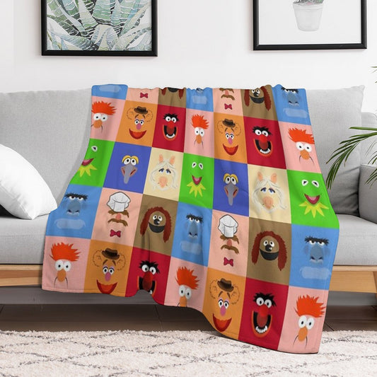 Muppets Throw Blanket