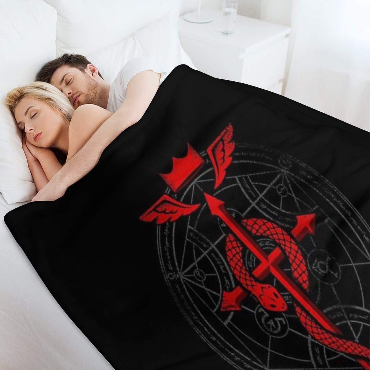 Alchemist Flamel Throw Blanket