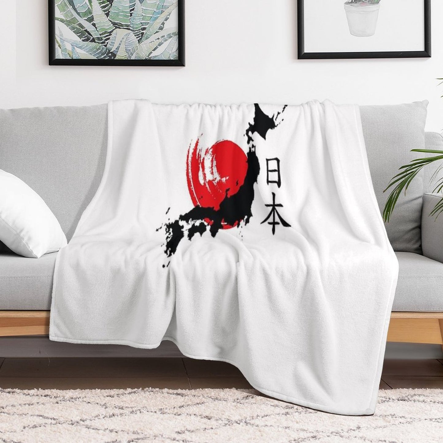 Japan Throw Blanket