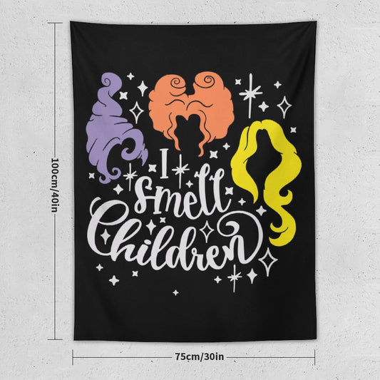 Halloween I Smell Children Tapestry