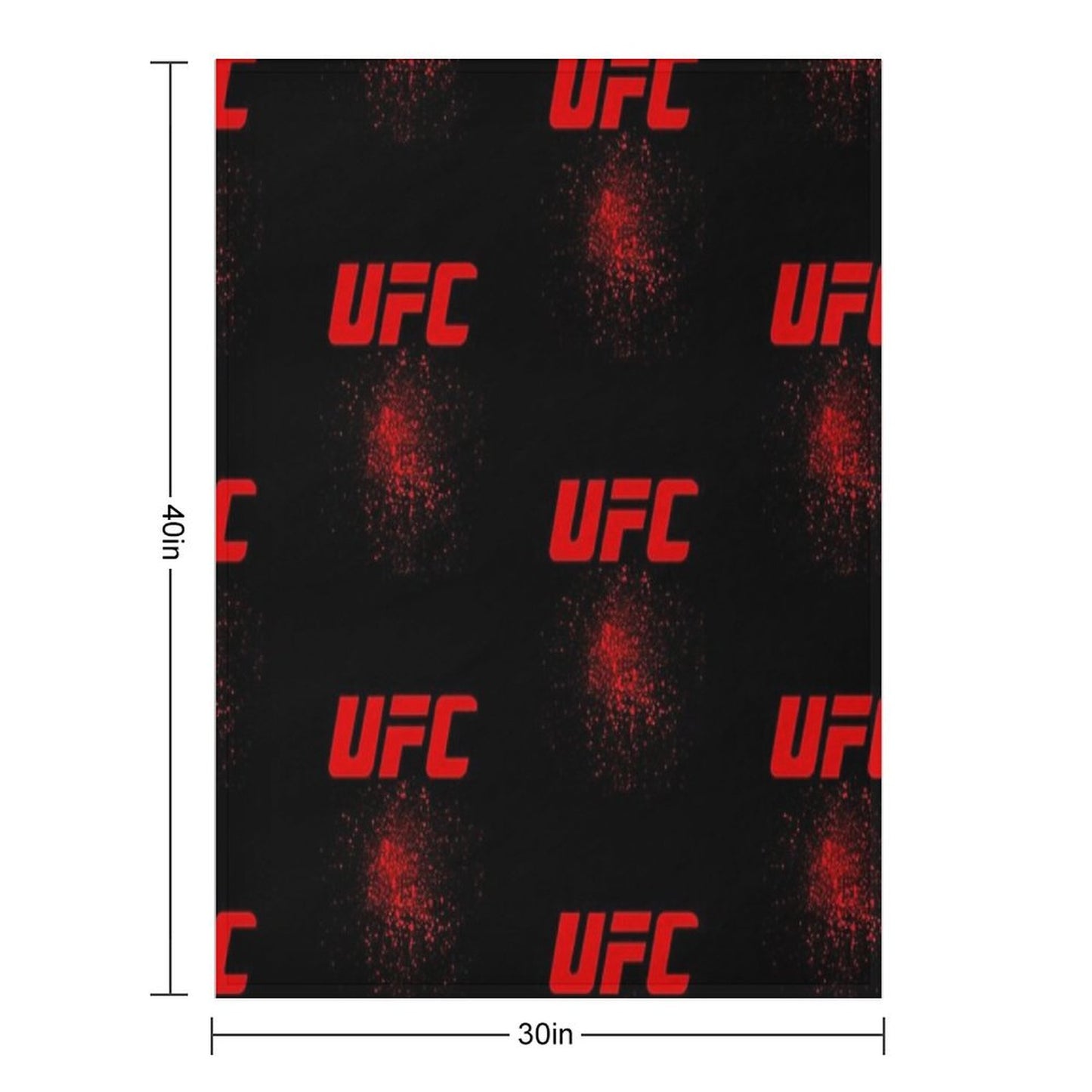 UFC MMA Boxing Throw Blanket