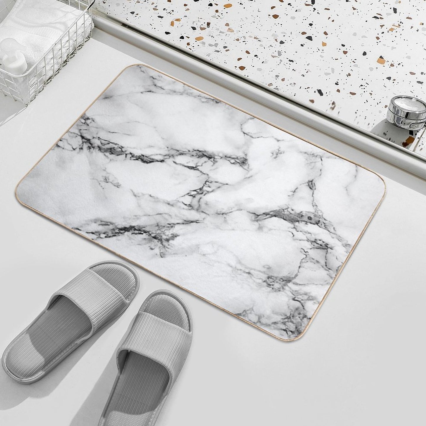 Marble Bath Mat