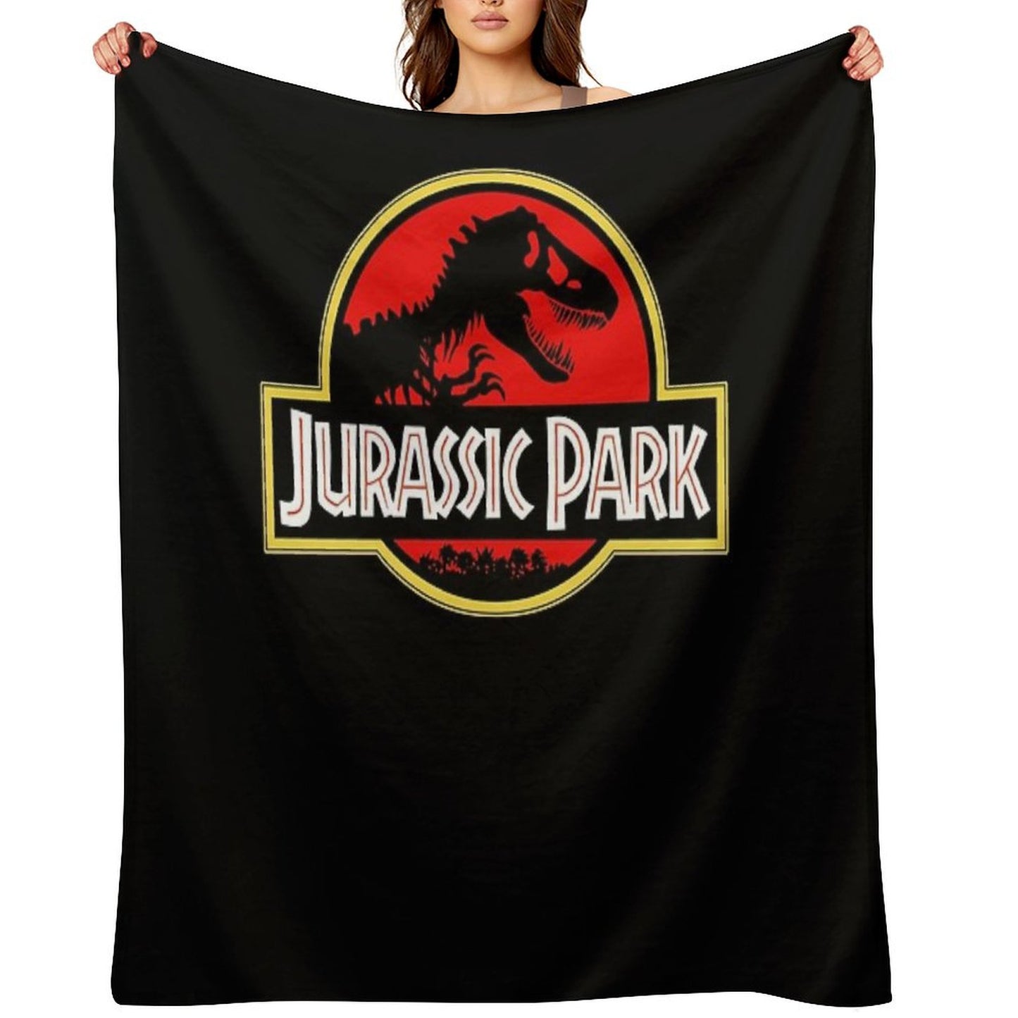 Jurrasic Park Throw Blanket