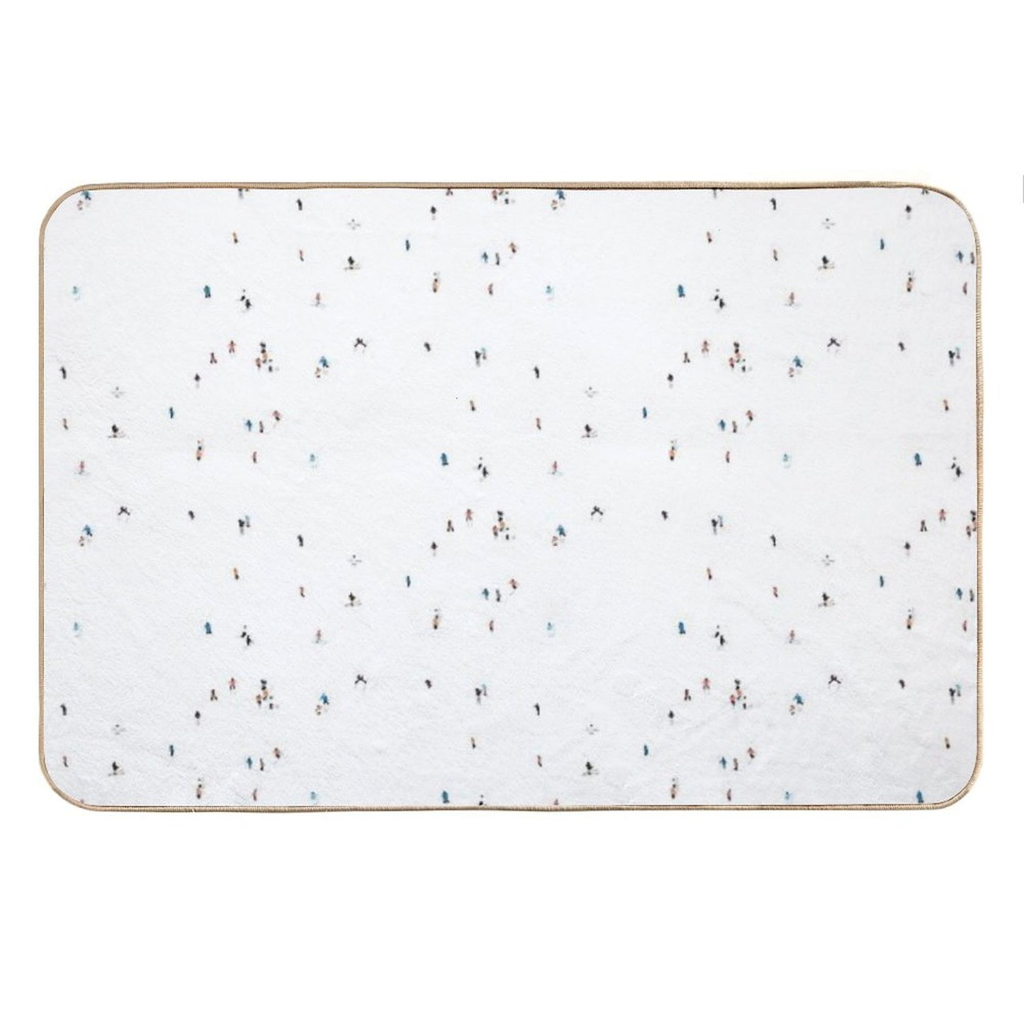 Ski Slopes Bath Mat