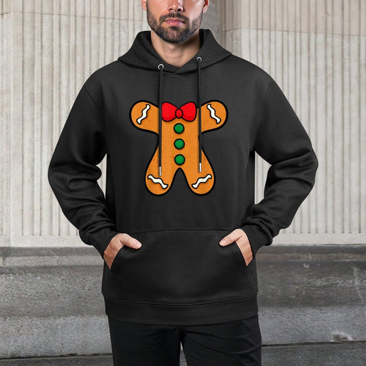 Gingerbread Man Body Costume for Halloween Or Christmas Casual Wear Hoodie