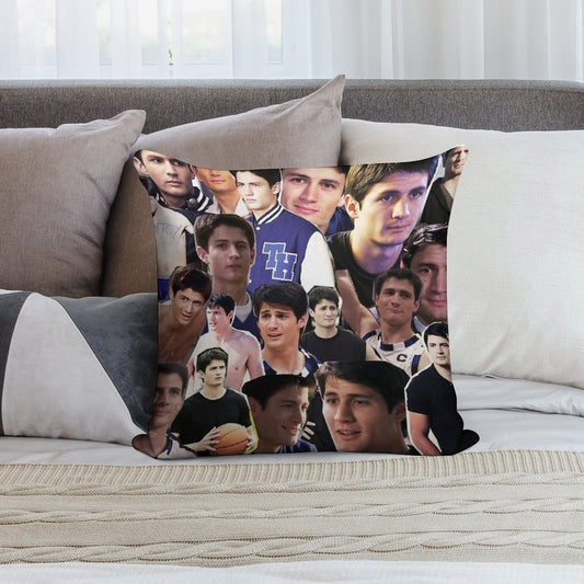 Nathan Scott Collage 2 Soft Easy Maintenance Throw Pillow