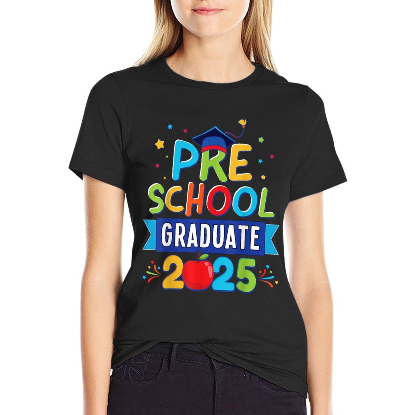 Pre-K Preschool Graduate 2025 Kids Boys Girls T-Shirt