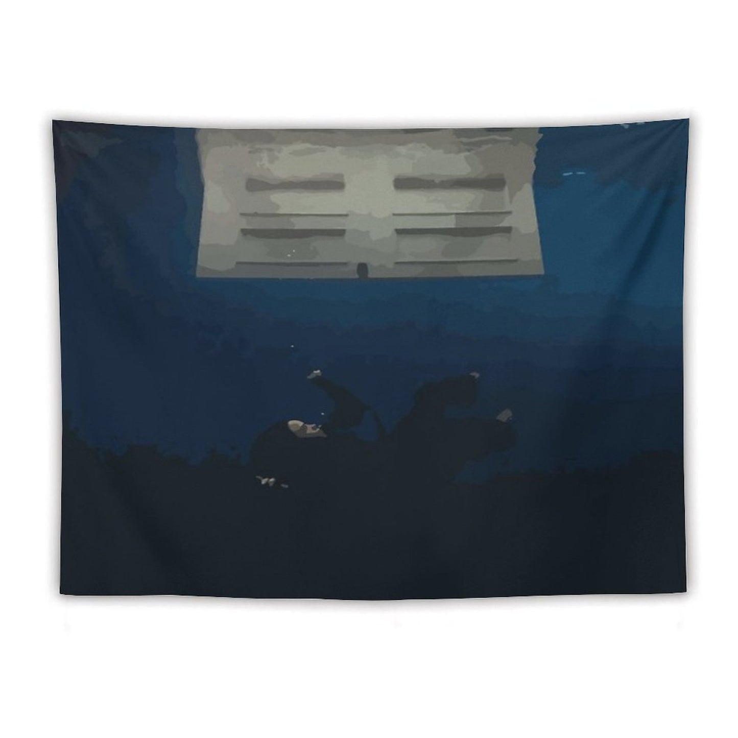 Hit Me Hard And Soft Cover Art Tapestry