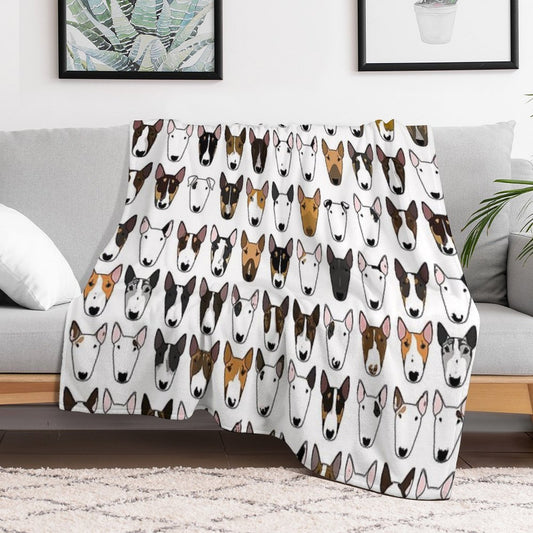 A Metre Of Bullies Throw Blanket