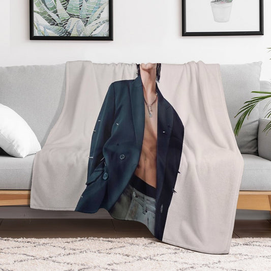 Bts Jungkook Throw Blanket
