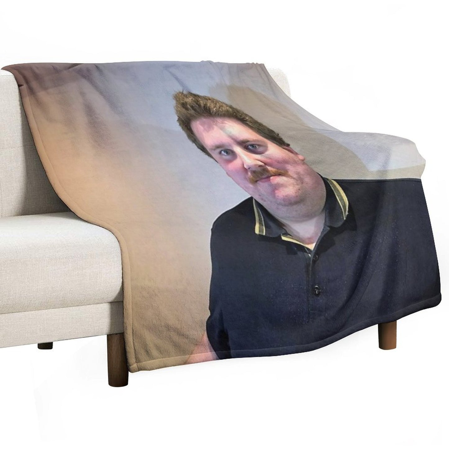 Drachenlord Poster - Rainer Winkler The Superstar Original (2024) Upscaled, High Quality Poster Throw Blanket