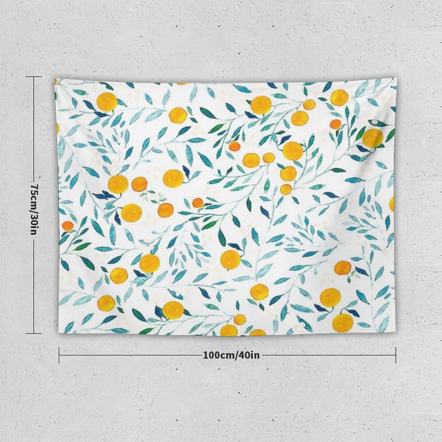 Orange Tree Tapestry