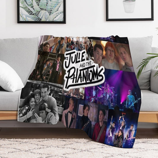 Julie And The Phantoms Band Collage Throw Blanket