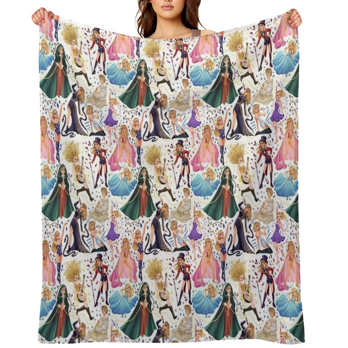 Taylor Eras Throw Blanket