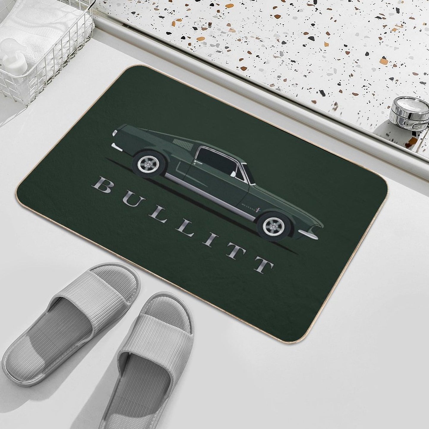 Mustang Bullitt Bath Mat